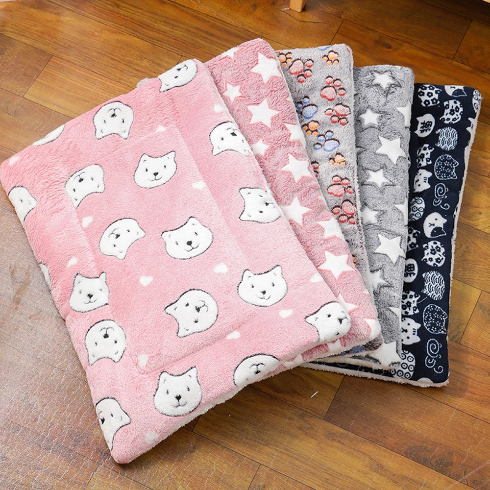 Autumn Winter Warm Thick Sleeping Pet Mat