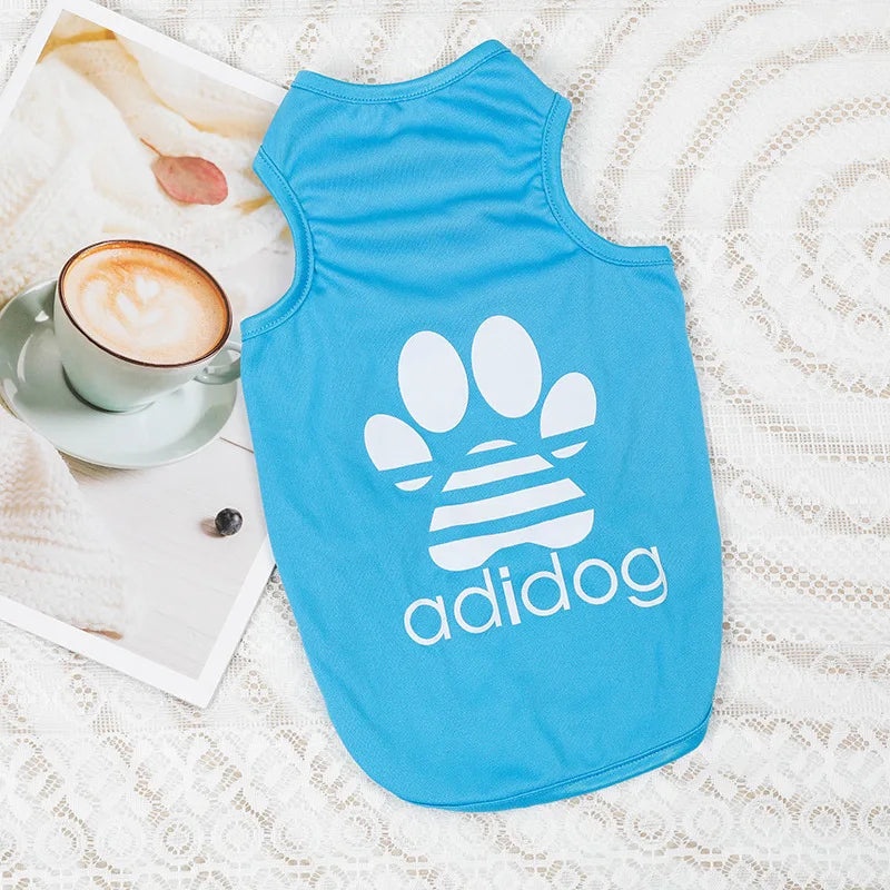 Polyester Breathable and Cool Dog Cat Clothing