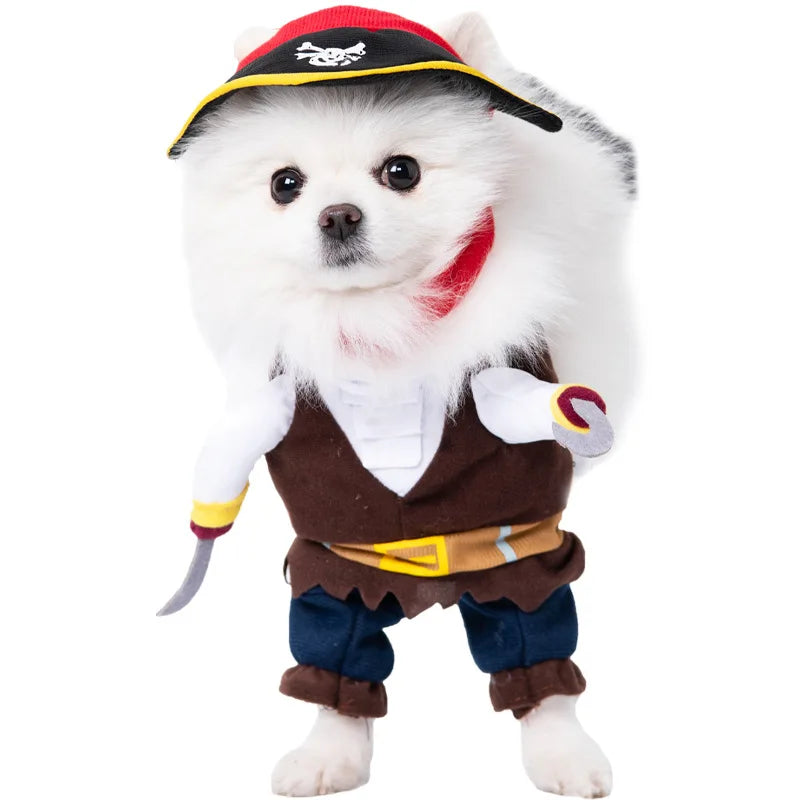 Halloween Dagger Pet Transformation Dress Festival