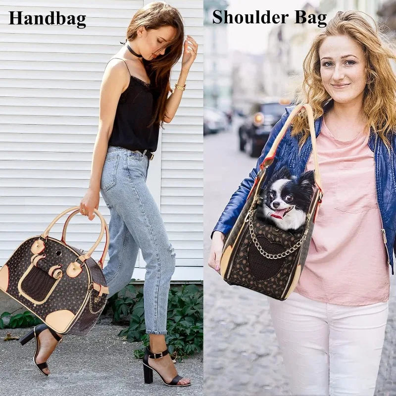 Waterproof Premium PU Leather Carrying Handbag
