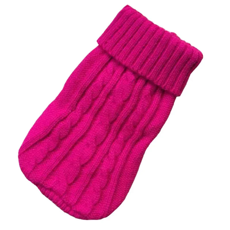 Winter Clothes Knitted Pet Clothes