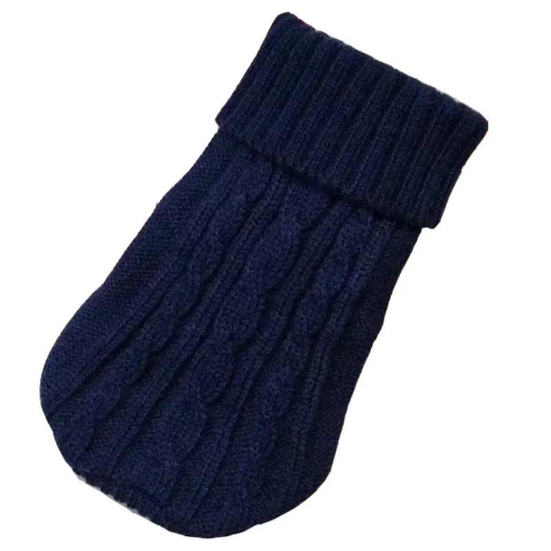 Winter Clothes Knitted Pet Clothes