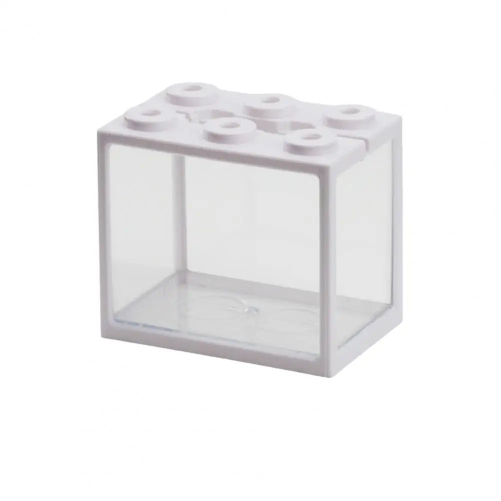 Fish Tank Creative 6 Ventilation Holes Stackable Fish Tank