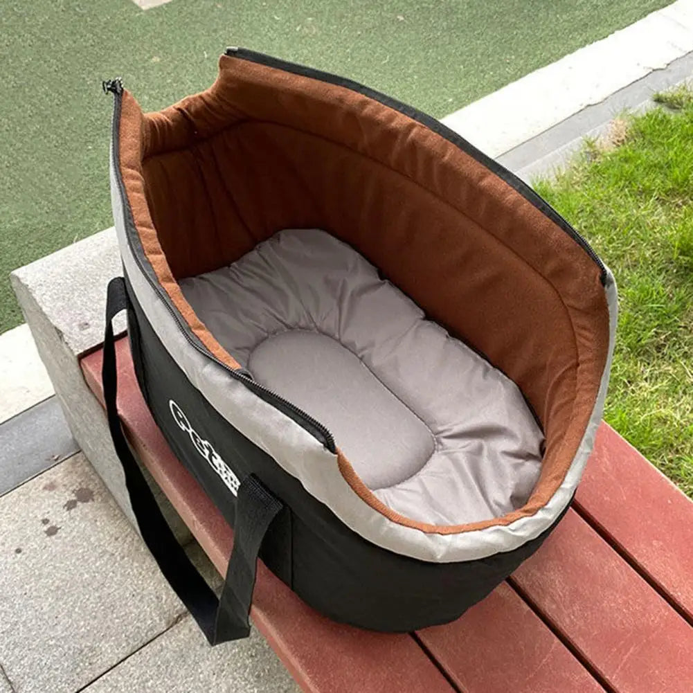 Adjustable Fabric Interior Pad Pet Carrier