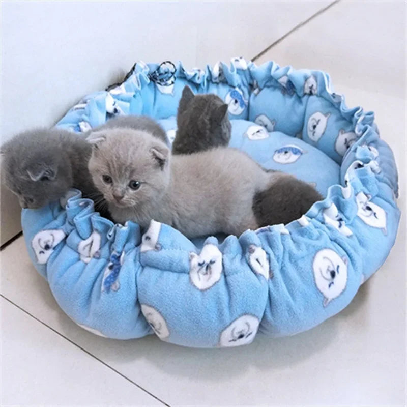 Drawstring Creative Soft Warm Pet Bed