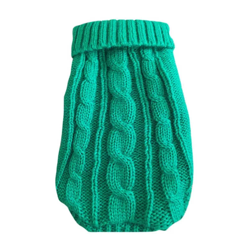 Winter Clothes Knitted Pet Clothes