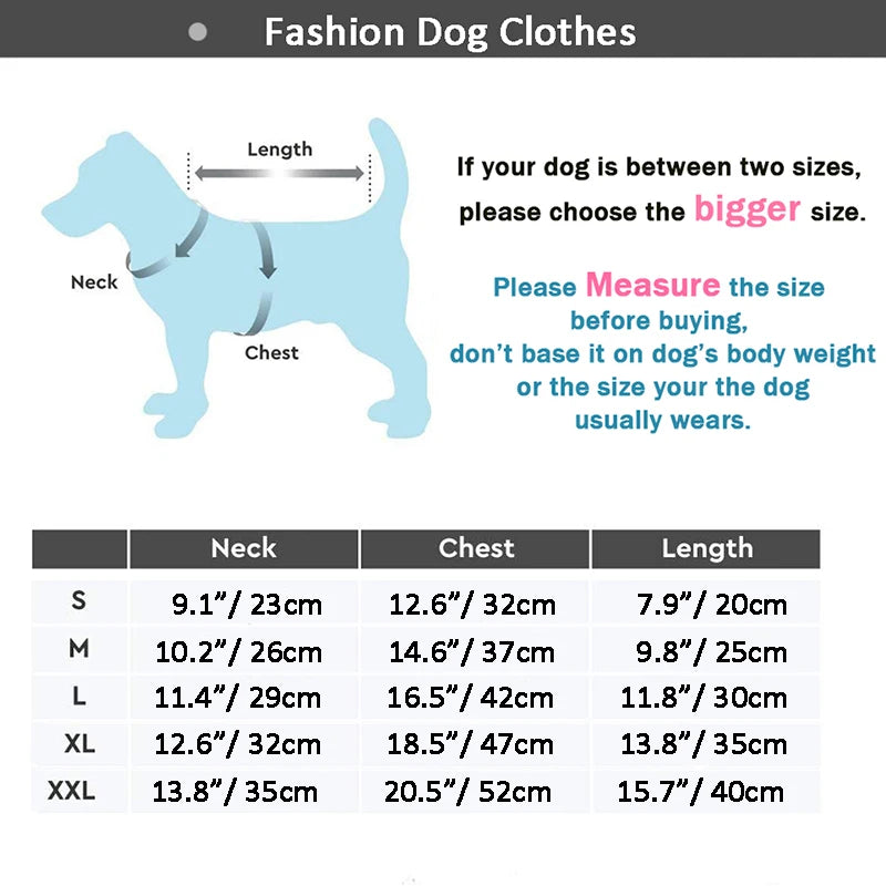 Winter Pet Dog Vest Jacket for Small to Medium Dogs & Cats