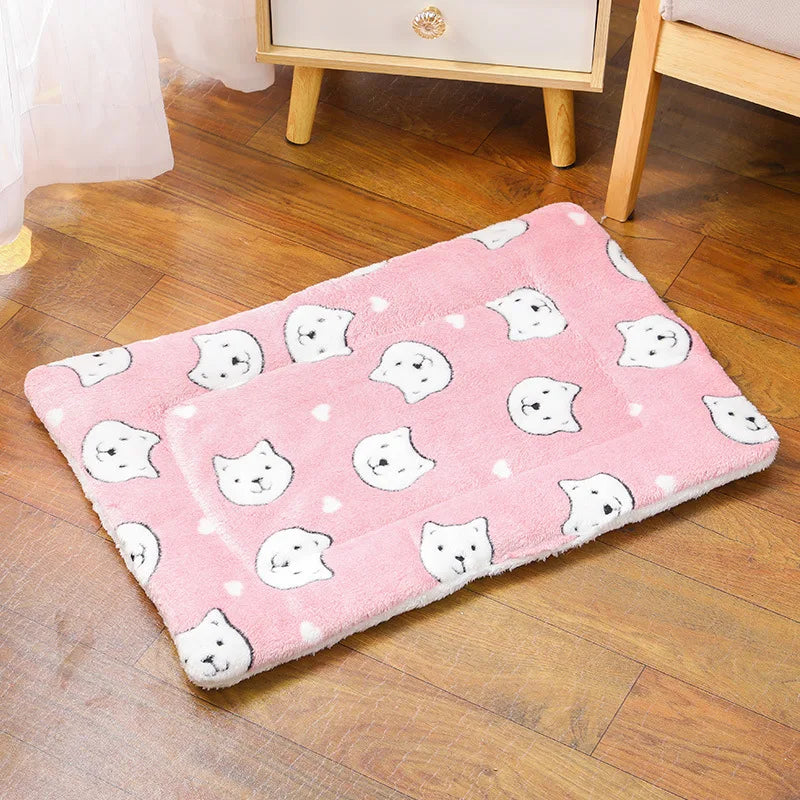 Autumn Winter Warm Thick Sleeping Pet Mat