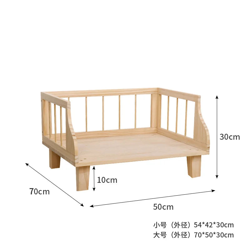 Modern Pet Furniture Wooden Frame