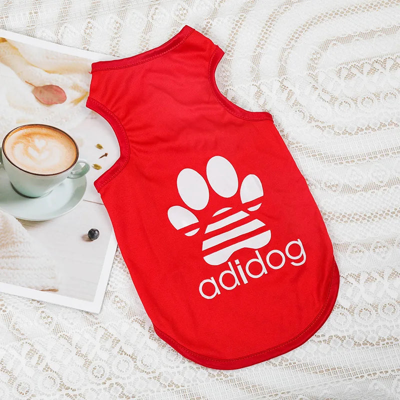 Polyester Breathable and Cool Dog Cat Clothing