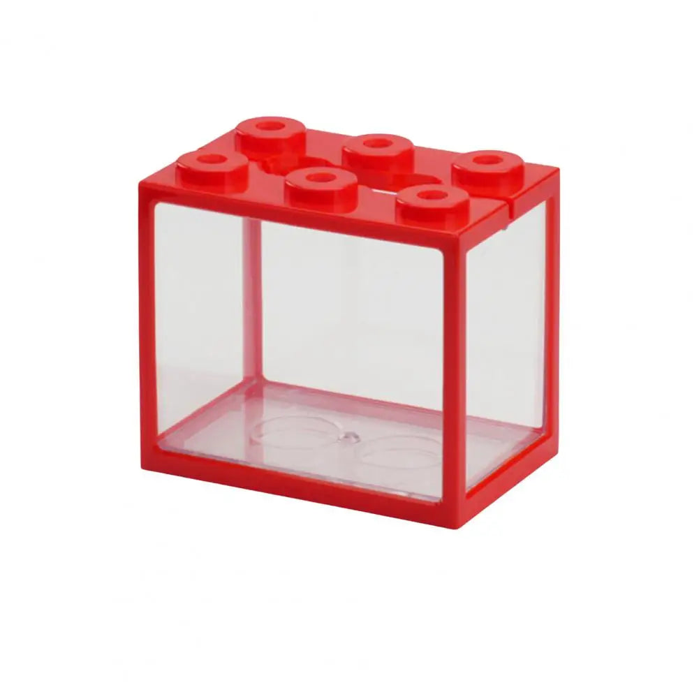 Fish Tank Creative 6 Ventilation Holes Stackable Fish Tank