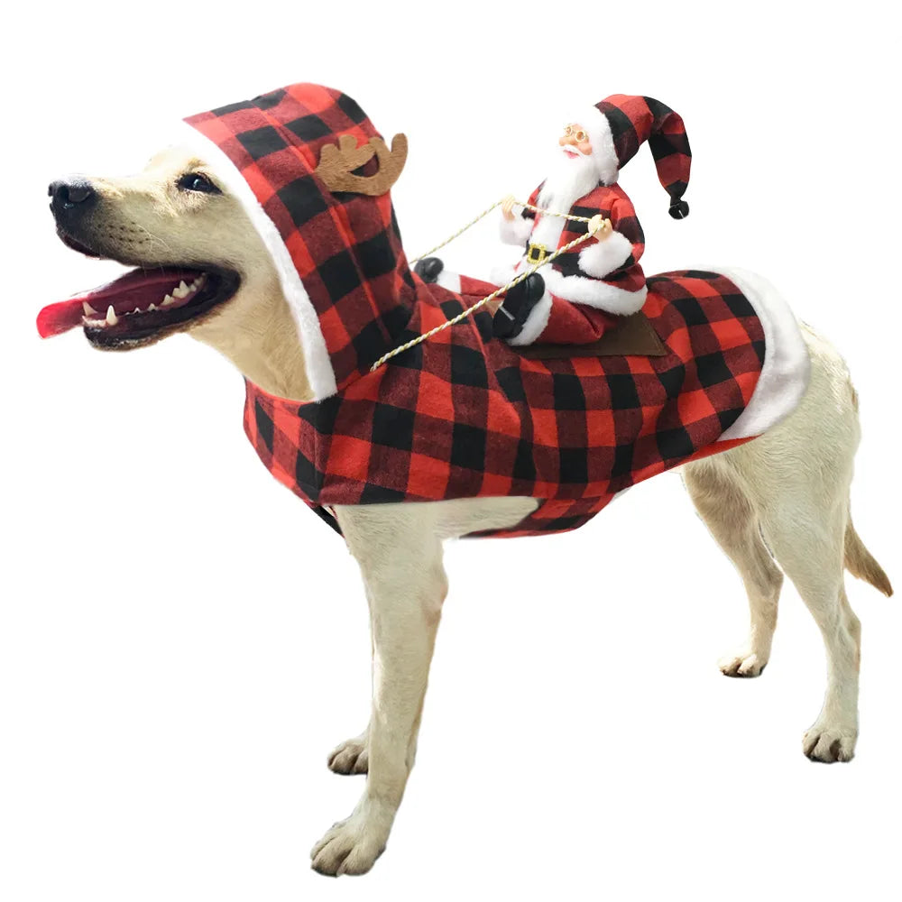 Christmas Warm and Frost Proof Pet Clothing