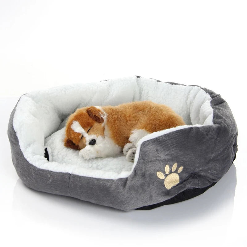 Pet Sofa Beds with Thickened PP Cotton Dog Cave Bed