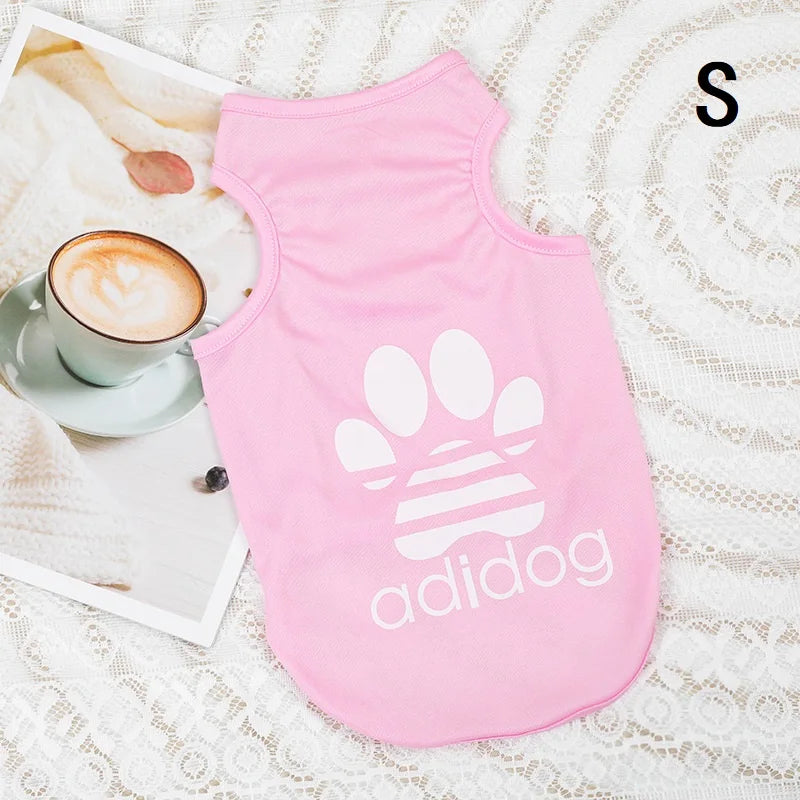 Polyester Breathable and Cool Dog Cat Clothing