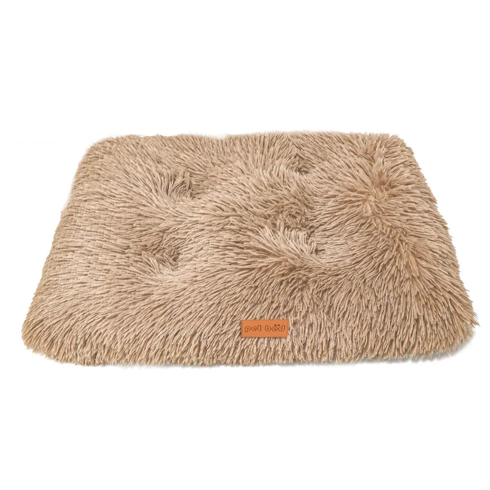 Washable Plush Pet Crate Bed