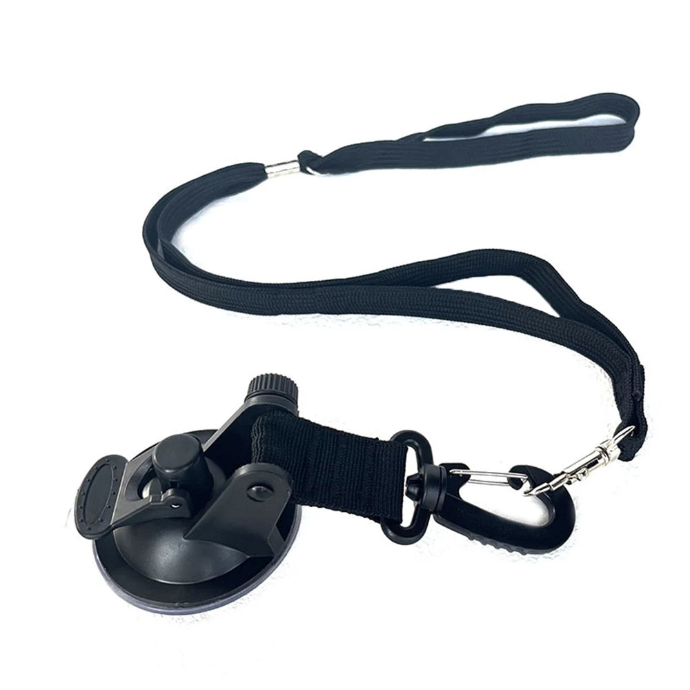 Portable Adjustable Dog Harness with D-Rings & Grooming Strap
