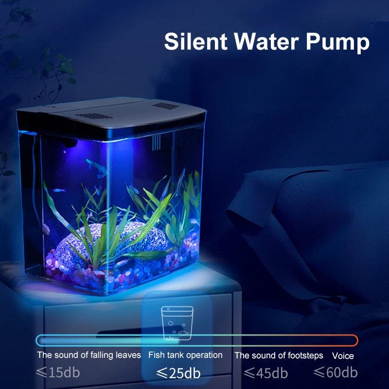 Aquarium Small Mini Fish Tank