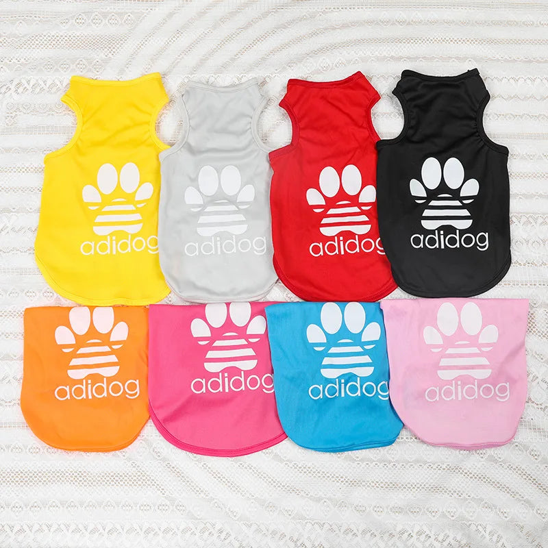 Polyester Breathable and Cool Dog Cat Clothing