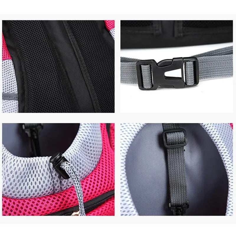 Portable dog Double Shoulder bag