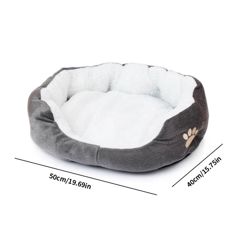 Pet Sofa Beds with Thickened PP Cotton Dog Cave Bed