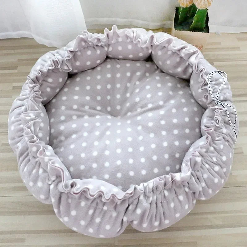 Drawstring Creative Soft Warm Pet Bed