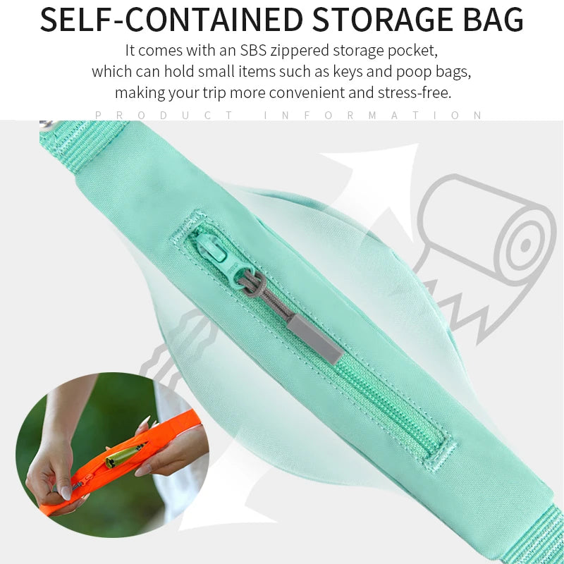 SMALL COMBINATION Lightweight Dog Leash with Double Handle