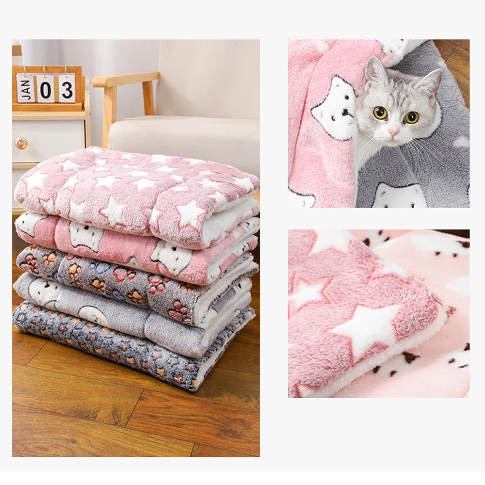 Autumn Winter Warm Thick Sleeping Pet Mat