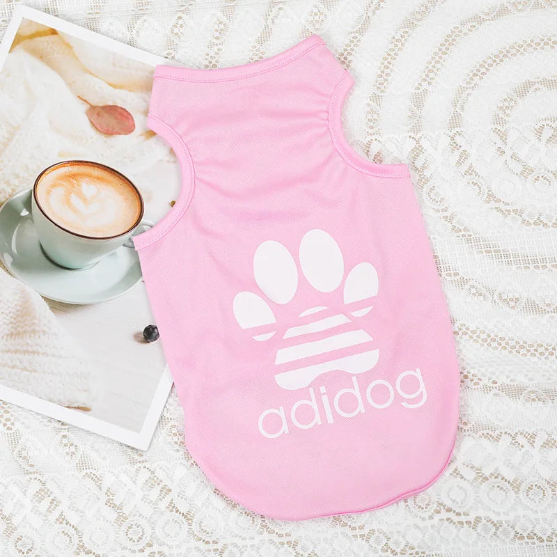 Polyester Breathable and Cool Dog Cat Clothing