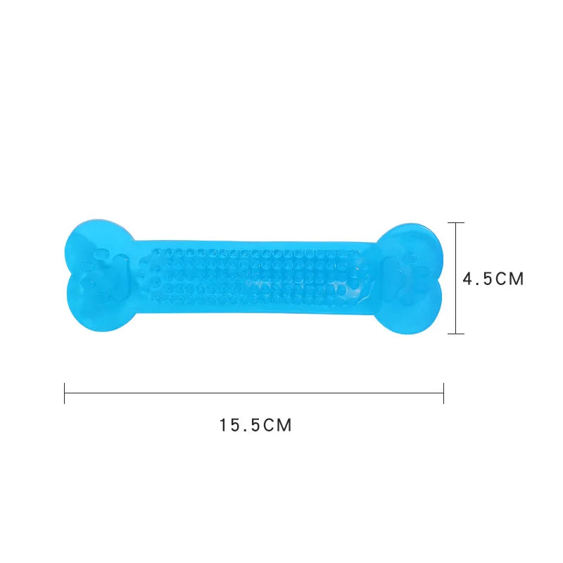Rubber Bone Toy Aggressive Dog Chewers