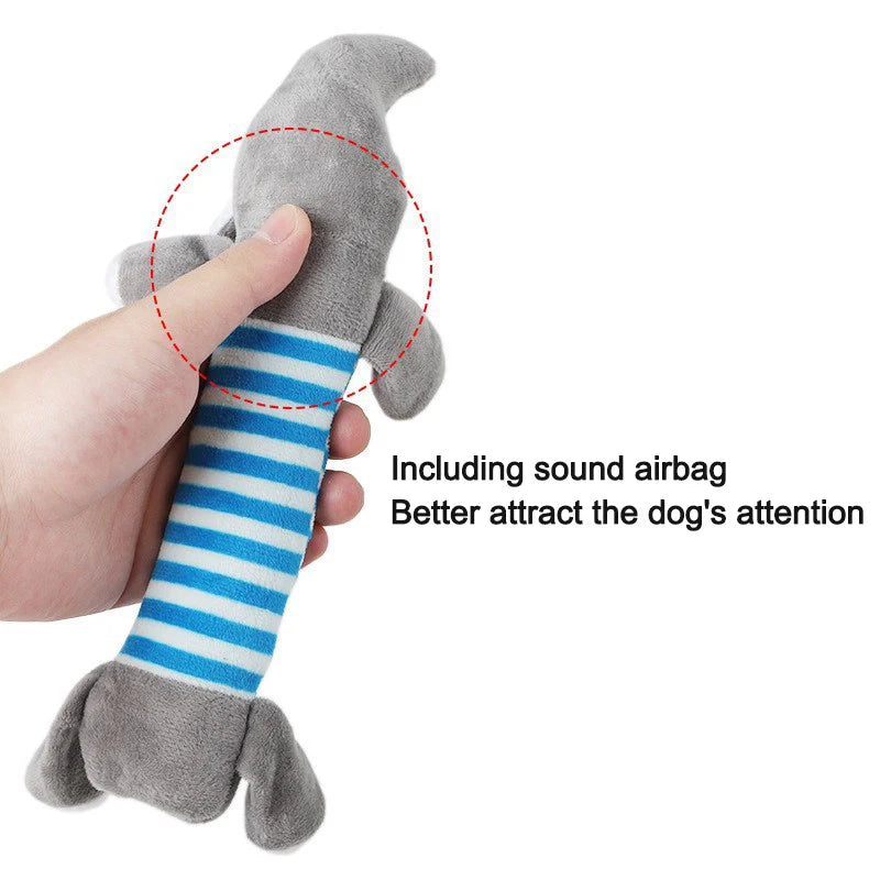 CDDMPET Animals Shape Plush Pet Toy