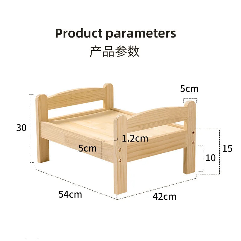 Modern Pet Furniture Wooden Frame