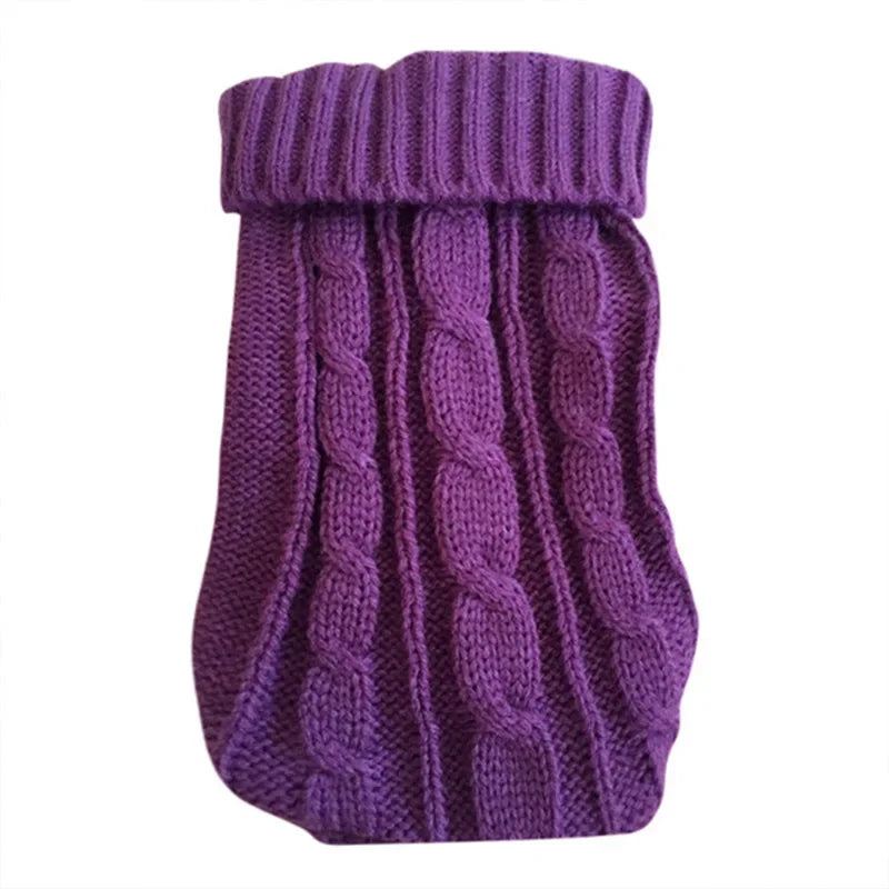 Winter Clothes Knitted Pet Clothes