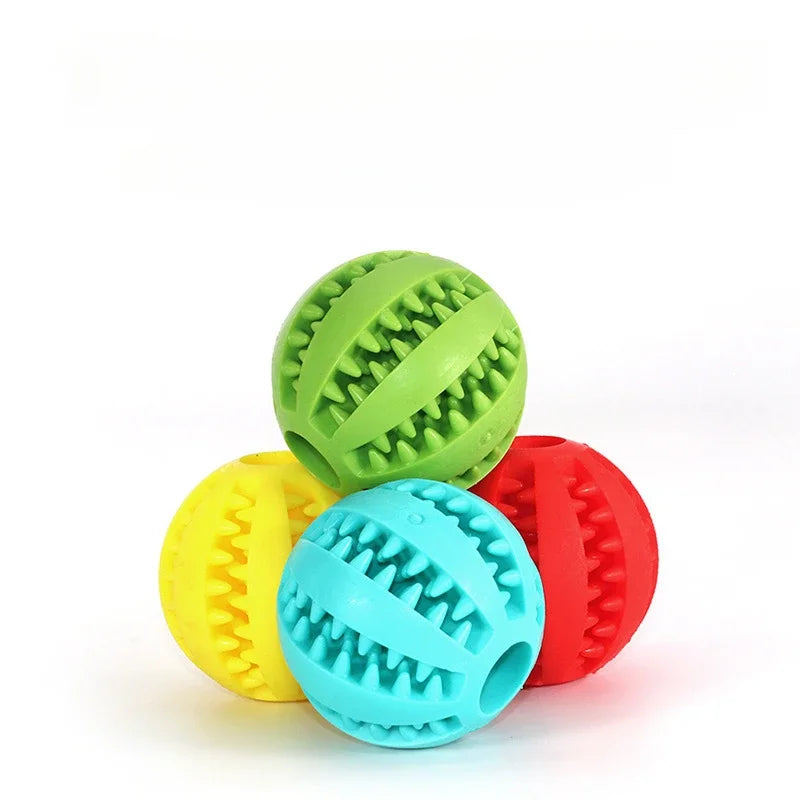 Interactive Pet Rubber Balls