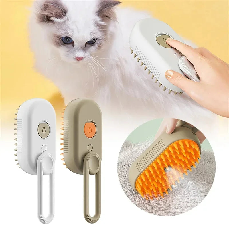 Steam Brush Steamy Pet Brush