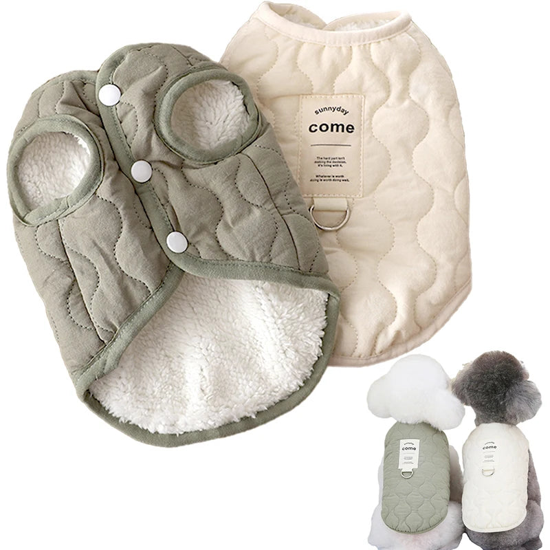 Winter Pet Dog Vest Jacket for Small to Medium Dogs & Cats