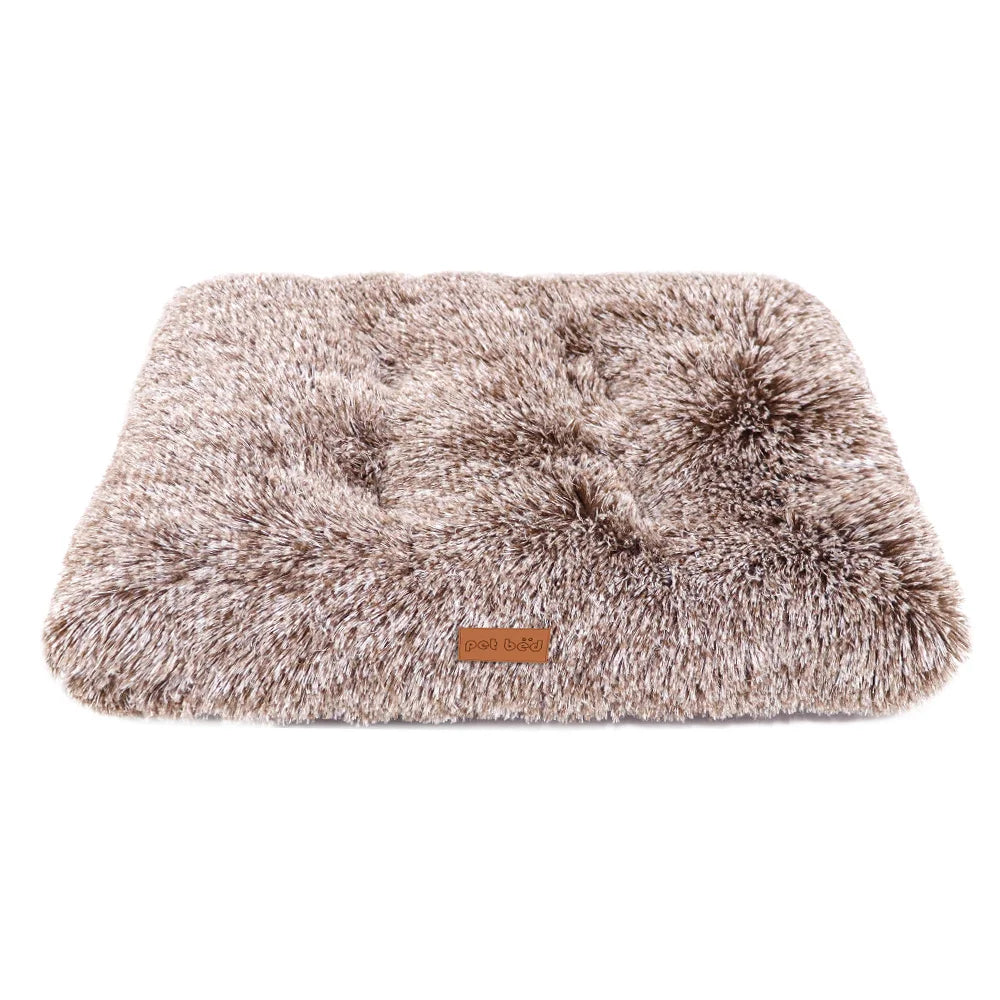 Washable Plush Pet Crate Bed