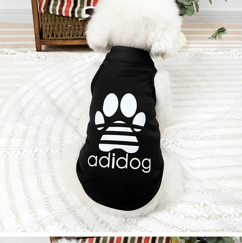 Polyester Breathable and Cool Dog Cat Clothing