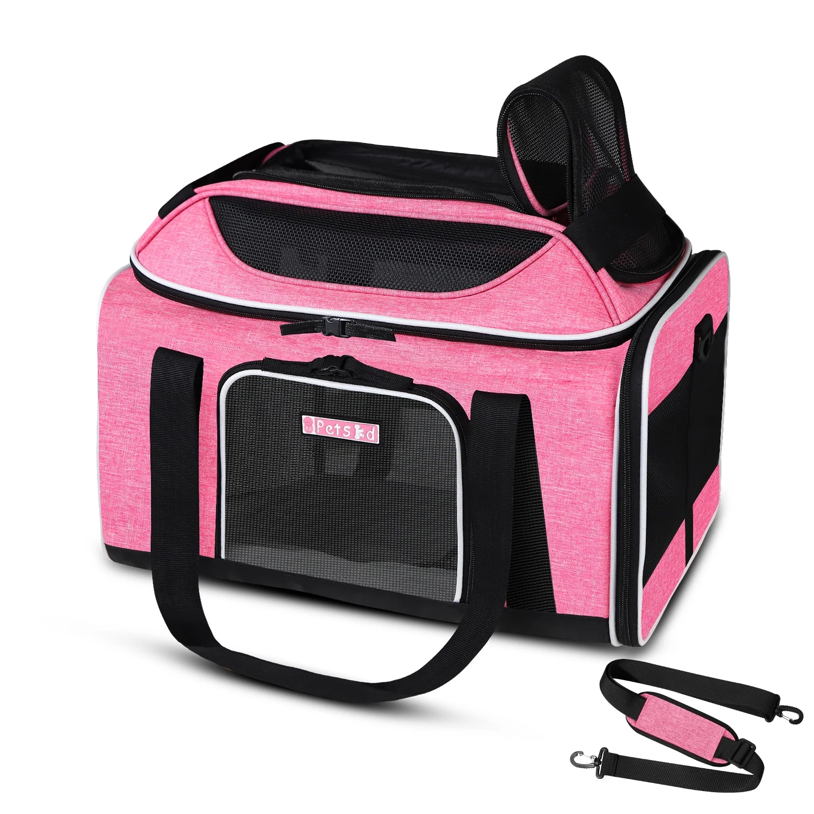 Petskd Expandable Pet Carrier - USA Airlines Approved