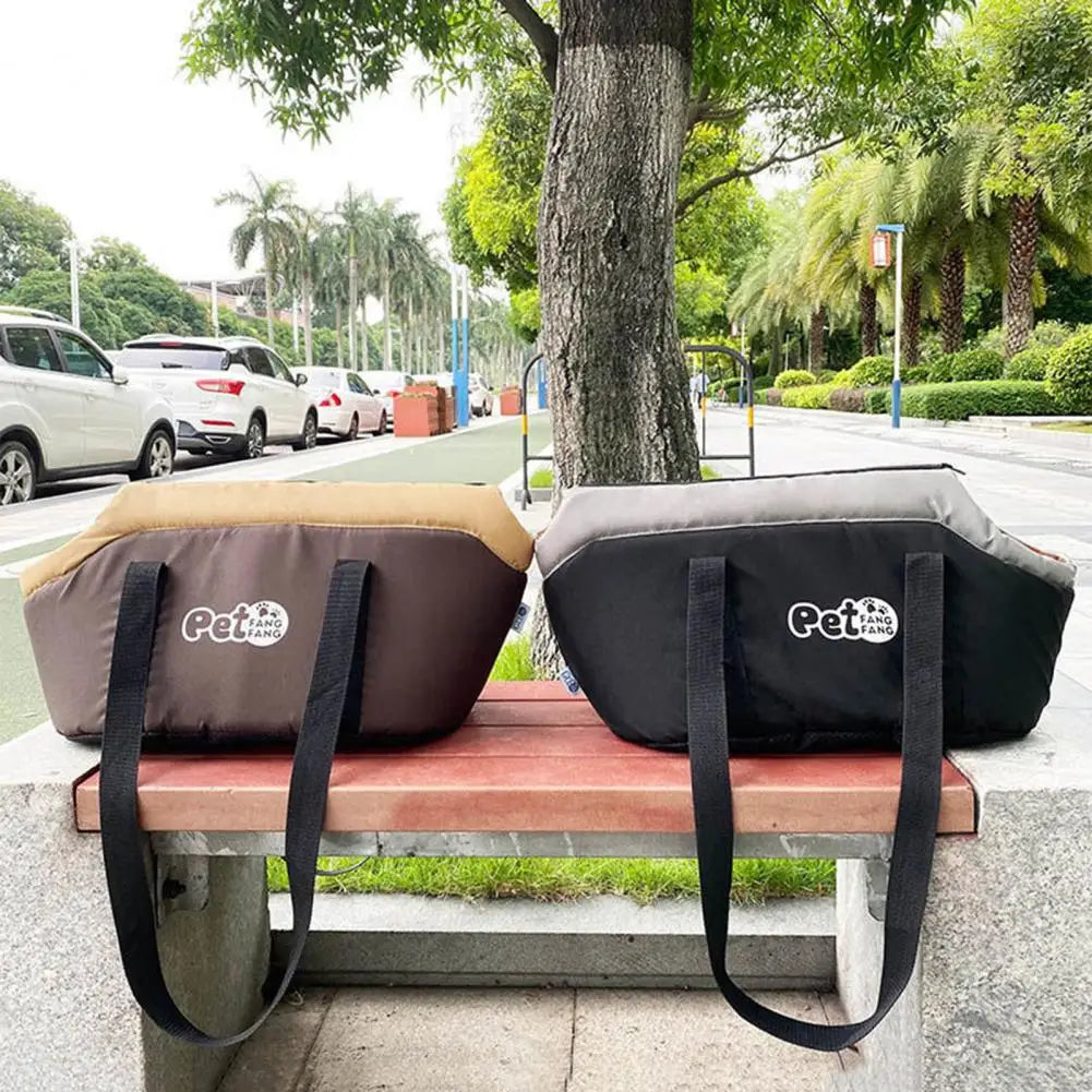 Adjustable Fabric Interior Pad Pet Carrier