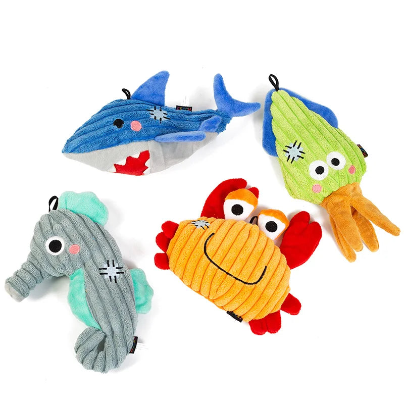 sh Squeaky Dog Toys for Small & Medium Dogs