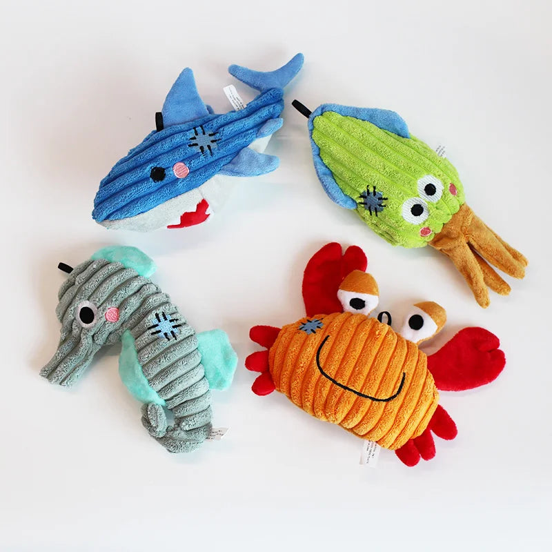 sh Squeaky Dog Toys for Small & Medium Dogs