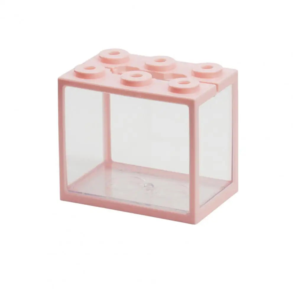 Fish Tank Creative 6 Ventilation Holes Stackable Fish Tank