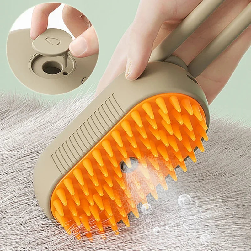 Steam Brush Steamy Pet Brush