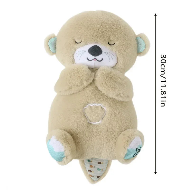 Breathing Otter Plush Pet Toy