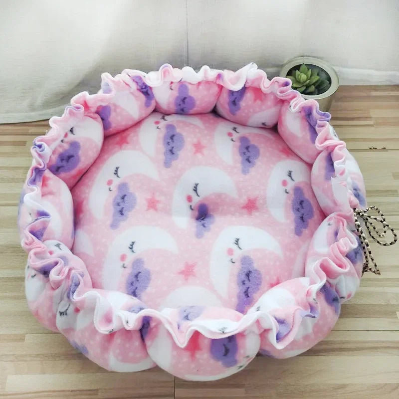 Drawstring Creative Soft Warm Pet Bed