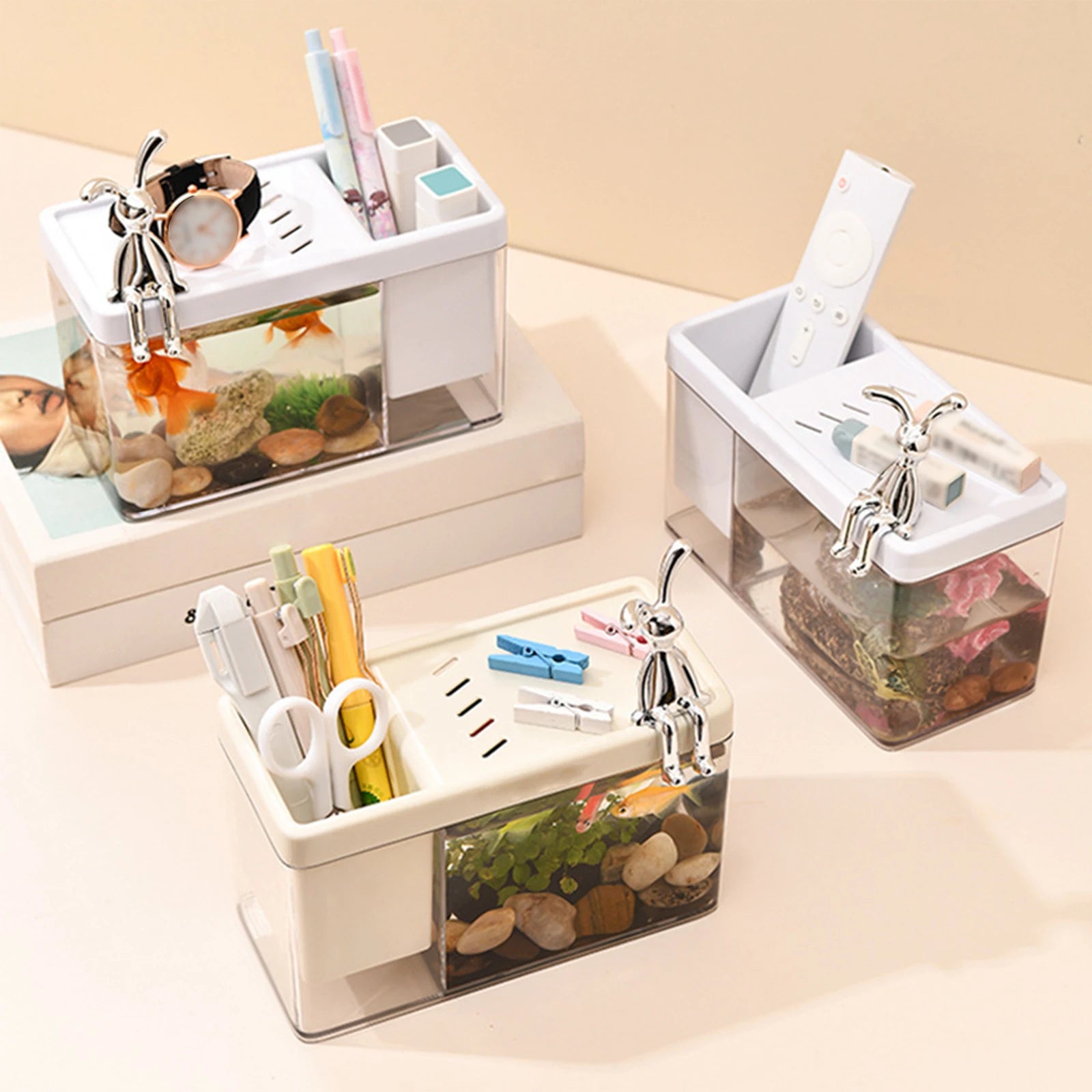 Multipurpose Clear Fish Tank Bowl Kits