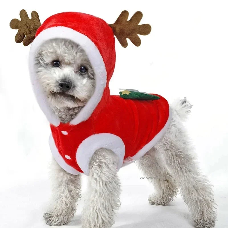Christmas Winter Pet Coat Apparel