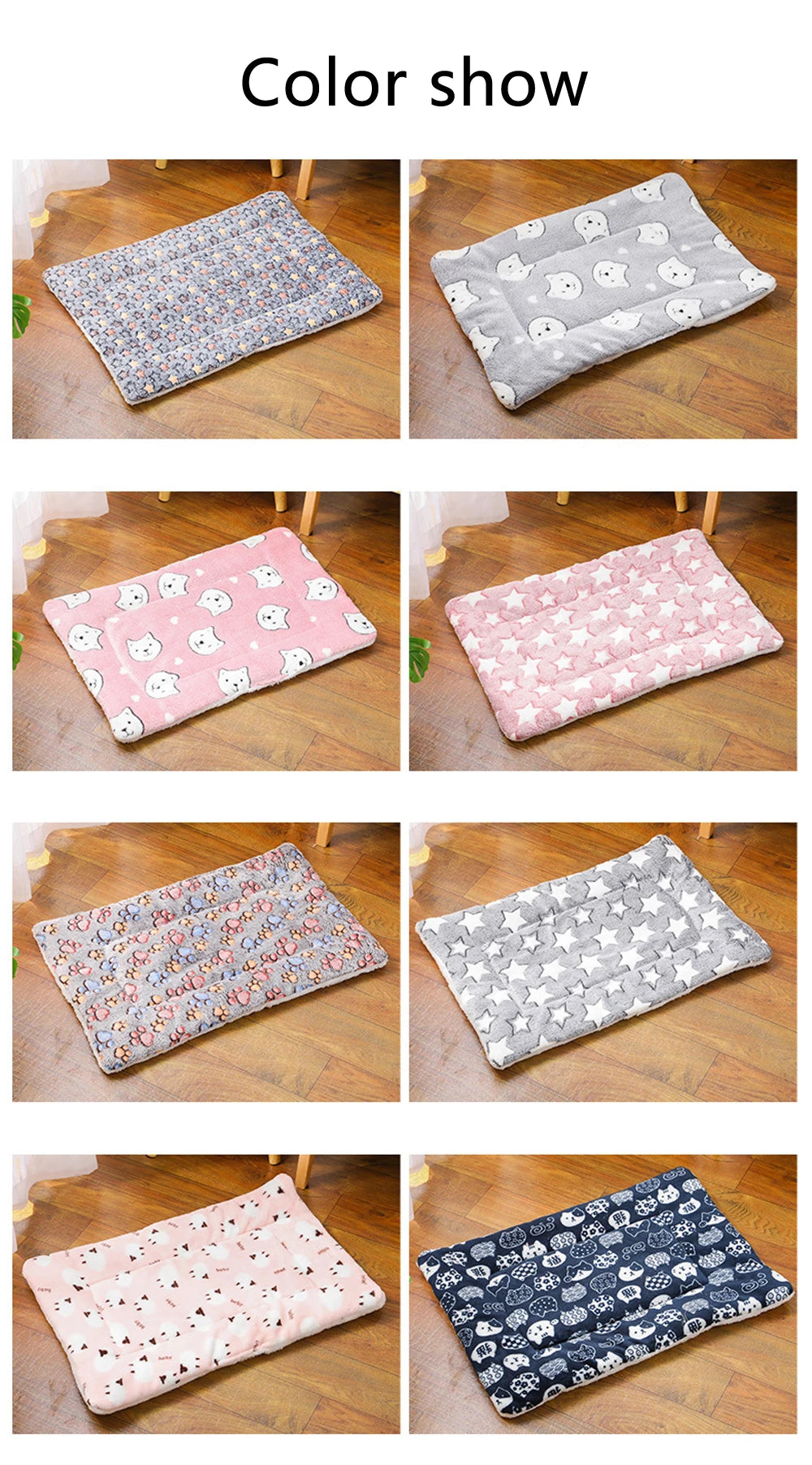 Autumn Winter Warm Thick Sleeping Pet Mat
