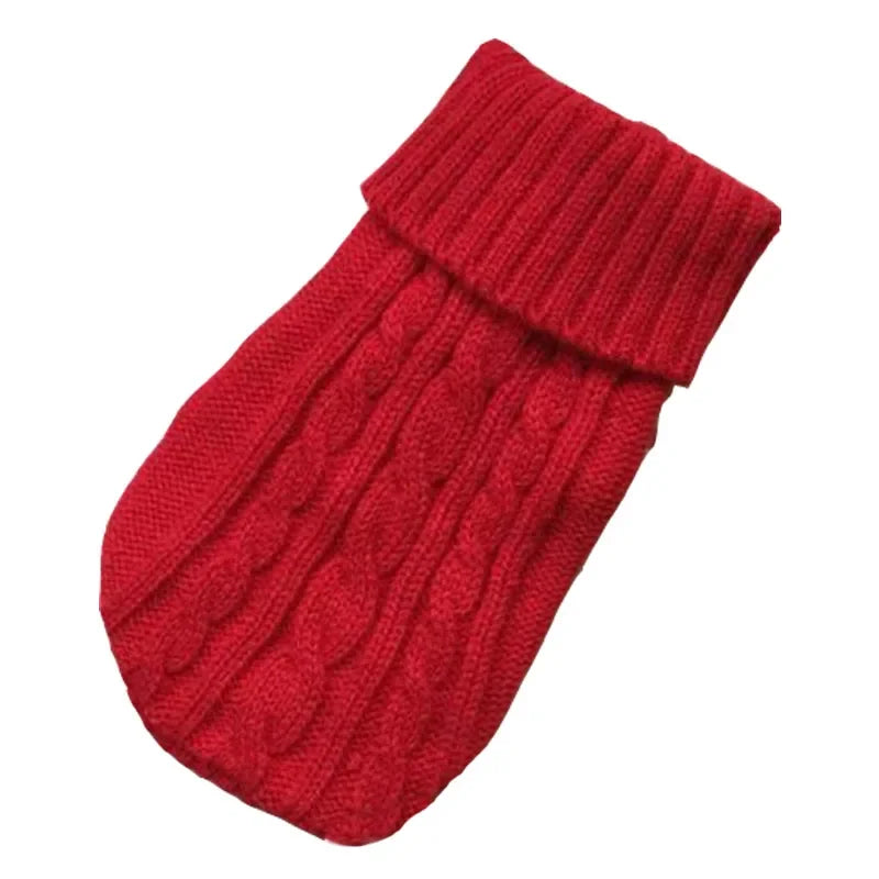 Winter Clothes Knitted Pet Clothes