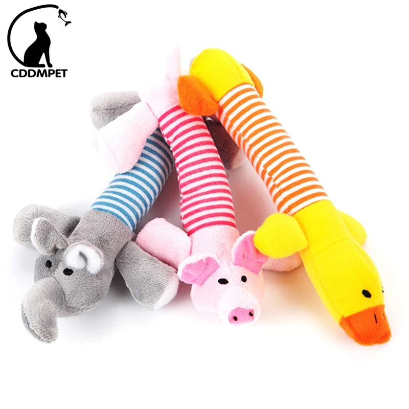CDDMPET Animals Shape Plush Pet Toy